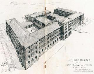 1949, El Centro Borja, con el nombre de Colegio máximo San Francisco de Borja, comienza las actividades docentes