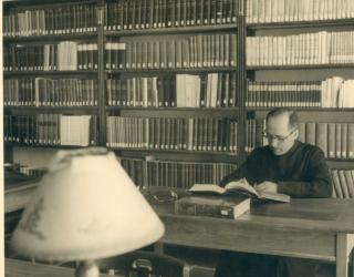 La Biblioteca Borja, en 1949
