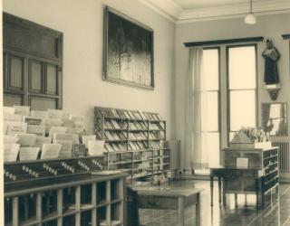 La Biblioteca Borja, en 1949