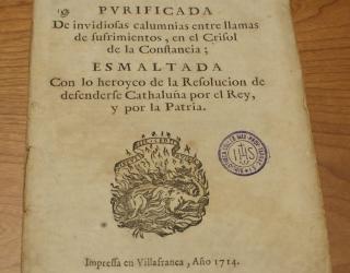 En este otro opúsculo justificativo de la posición los catalanes, se explica que lo que estos buscan es, no sólo la defensa de la libertad de Cataluña, sino también la de España.